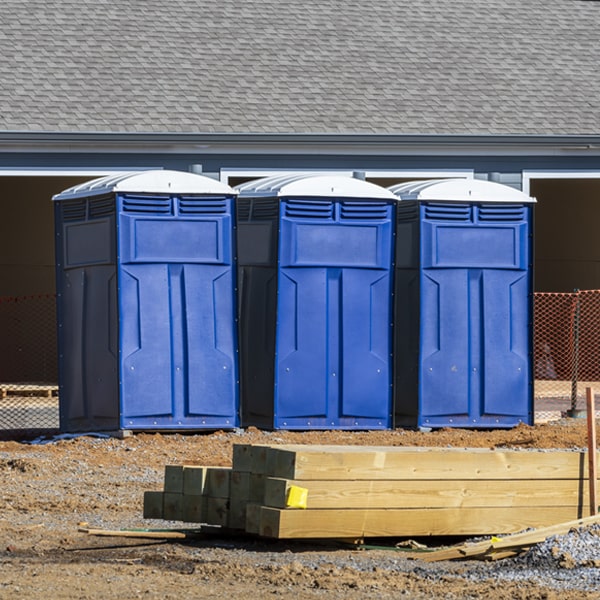 are there different sizes of portable toilets available for rent in Priceville AL